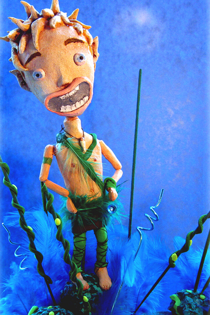 Neil Hughes Puppet Illustration | Peter Pan Crop