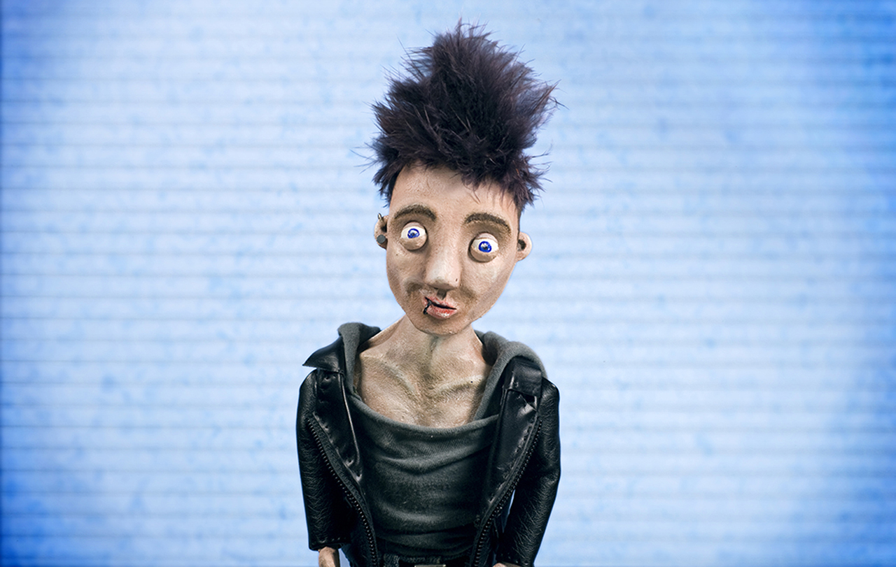 Neil Hughes Puppet Illustration | Self Portrait